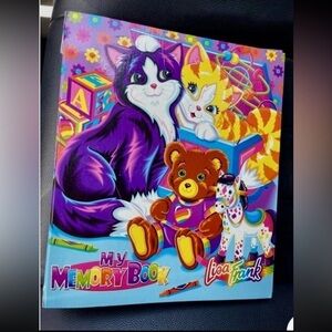 Lisa Frank Playtime Kittens Memory Book VINTAGE 1998